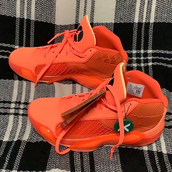 Nike air Jordan 38 WMBA center orange women’s basketball shoes - Picture 2 of 9